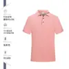 Gola de trabalho com logo personalizado Camiseta equipe corporativa Publicidade Camisa cultural manga curta Roupa de trabalho Camisa polo bordado