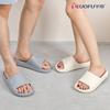 Pantuflas de Alta Gama Luofu Nuevas Pantuflas de Exterior de Suela Gruesa Verano Antideslizantes para Pareja para Casa Interior Playa