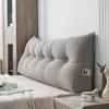 Almofada Triângulo de Veludo de Milho para Cabeceira de Cama Transfronteiriça Almofada de Bolsa Macia com Encosto Duplo Cama Removível e Lavável Proteção da Cintura Tatami