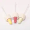 Botella Cuadrada de Plástico para Esencia de 50 ml, Botella Gotero de Plástico Grueso Semipermeable, Botella Dispensadora de Cosméticos de Colores