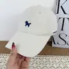 Nueva Gorra de Béisbol Bordada de Caballo Estilo Coreano Ins, Gorra Versátil Casual para el Sol, Sombrero Suave Unisex