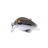 Luya Bait Mino Água Natação Mini Rock 3cm/1.6Gabs Simulação Peixe Gordo Pequeno Isca Falsa Isca Dura