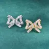 Broche de Laço Exquisito Estilo Coreano Pequeno Versátil Moda Corsage Elegante Roupas de Terno de Alta Qualidade Pino Antiderrapante