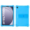 Aplicable a funda protectora para tablet Samsung Tab A9 de 8.7 pulgadas, silicona suave integrada con soporte, funda protectora resistente a caídas