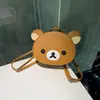 Bolso de mano de oso lindo estilo coreano, moda de dibujos animados, mochila dulce, diseño de alta calidad, portátil para salidas, bolso de hombro casual