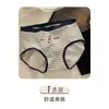 Diseño lindo de oso estilo británico, de alta calidad, elegantes calzones estudiantiles para mujer, algodón puro, sin costuras, tipo shorts que se ajustan a la cadera, cómodos y amigables con la piel, tipo triángulo