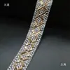 Brillantes Pedrería de Cristal Pedrería Hotfix Tiras Adhesivas de Pedrería Decoraciones Caseras DIY Pegatinas de Pedrería Cinta de Pedrería Ropa Zapatos Sombreros Accesorios Materiales