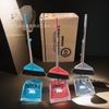 Juego de recogedor y escoba de plástico para el hogar al por mayor Combinación Baño Comercial Acero Inoxidable Herramienta de Almacenamiento Espesado Nuevo Estilo