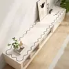 Alfombrilla minimalista para mesa de mueble de TV, sensación de lujo ligero y alta gama, paño protector para aparador, protector de encimera para zapatero, alfombrilla para mesa de entrada