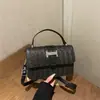 Versátil Bolso Pequeño Cuadrado Tejido de Paja para Mujer 2026 Nuevo de Moda Tendencia Personalidad Simple Estilo Ins Bolso de Hombro Cruzado Elegante Bolso para Mujer