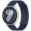 Adequado para Huawei, Samsung e Xiaomi Watch 4/5/6 Interface Plana 20/22mm Pulseira de Silicone Magnética com Padrão Lichia