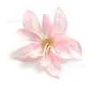 Flor Artificial Fresca Cabeza de Flor de Lirio Materiales para Broche de Pelo, Corona, Adorno de Cabello Hecho a Mano DIY