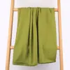 40 Algodón Peinado Tejido de Suéter Primavera y Verano Pantalones de Chándal de Felpa Pequeña Elástico Muñeca Fino Tela Escama de Pescado