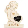 Artesanías y Adornos: Placa Conmemorativa de Nacimiento de Bebé, Recuerdo de Ecografía B de Bebé para Madres Embarazadas, En Stock