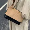 Bolsa tote colorida de un solo hombro 2026, moderna colección de otoño, bolsa de trabajo para mujer, gran capacidad, nuevo diseño estilo coreano, de nicho y a la moda