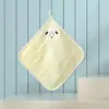 Toalla Cuadrada de Gasa para Bebé Estilo Ins Suave y Absorbente Toalla Facial para Recién Nacidos Pañuelo para la Cara de Bebé para Uso en Guardería