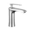 Baño alto estándar lavabo empotrado lavabo lavabo grifo de lavabo cromado gris negro lavabo de encimera grifo