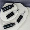 8ml esmalte novo garrafa plástica redonda tampa brilhante pincel pe preto escuro direto da fábrica personalizado
