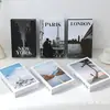 Estilo Dobrável Simples Moderno Dobrável Livro Falso Estilo Ins Livro Decorativo Enfeites Modelo de Livro Artificial Adereço para Fotos de Ambiente Livro