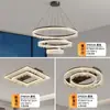 Lámpara de Dormitorio de Lujo Moderna Simple Accesible Lámpara de Sala de Estar Italiana de Gama Alta 2025 Lámpara Combinada para Paquete del Hogar