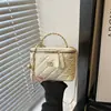 Bolso Pequeño de Cadena para Mujer 2026 Nuevo de Moda Simple Elegante Diario Rombo Bolso Cruzado Bolso de Mano Texturizado