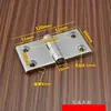 Acero Inoxidable 304 Bisagra de Alta Resistencia Bisagra de Gabinete de Distribución Bisagra Industrial Engrosada Bisagra de Equipo Mecánico Capacidad de Carga
