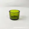 Taza de Vela Taza Vacía Portavelas Pequeño Recipiente para Velas DIY Contenedor de Aromaterapia Pequeña Capacidad Wholesale Vidrio Transparente Mini Color Degradado