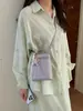 Bolso Bandolera de Moda Casual Vertical Simple Fresco Chic Estilo Coreano Otoño Nuevo 2025 para Niñas