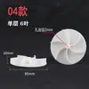 Aspas de ventilador de plástico para ventana, aspas de ventilador para aspiradora de coche, aspas de ventilador para eliminación de polvo en construcción, rueda de ventilador, accesorios de soplador, limpieza de aspas de ventilador