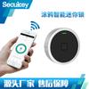 Venta al por mayor de fábrica Aleación de zinc Graffiti Bluetooth Mini Antirroturas Redondo Huella Dactilar Tarjeta de Deslizamiento Control de Acceso por Aplicación Móvil Dispositivo Todo en Uno