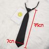 Preto preguiçoso sem zíper coreano sem amarração feminino de negócios fácil de puxar masculino estilo acadêmico 5cm preto puro estreito