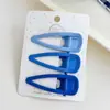 Pinzas para el Cabello de Color Gelatina para Mujer, Accesorios para el Cabello Creativos de Nicho, Pinzas Laterales Frescas y Dulces, Pinzas de Pato Estilo Coreano, Pinzas para el Cabello de Alta Gama y Elegantes
