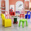 Cadeira de Jantar Dopamina para Casa Minimalista, Cadeira com Encosto Estilo Ins, Banco para Trocar Sapatos, Cadeira de Maquiagem, Banco para Casa Minimalista
