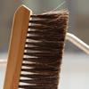 Lápis de remoção de poeira macia de crina de cavalo, limpeza de cinzas, restos de papel, limpeza de poeira de lacunas, móveis, varredura de mesa, escova de varredura de cinzas, artefato