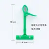 Clip Publicitario Pop Clip de Cristal de Doble Cabeza para Etiquetas de Precio de Producto, Clip Transparente para Etiquetas de Precio, Promoción