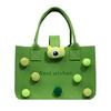 Sacola Tote de Presente para Banquete de Celebração dos 100 Dias do Bebê, Sacola Tote de Feltro Infantil com Desenho Animado, Bolsa de Armazenamento, Bolsa de Mão de Lona