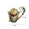 24 Explosiones Domésticas Broche de Mito Negro Wukong Alrededor del Gran Sabio Igualando al Cielo Joyería de Mono Pin Personalidad Retro Agresivo