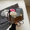 Bolsa Feminina Retro de Design Exclusivo 2026 Nova Moda Mochila Multifuncional Versátil Casual Ombro Transversal