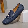 Mocasines Casuales Versátiles de Piel Genuina de Moda Nueva Primavera 2026 para Hombre