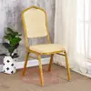 Silla para Conferencias de Hotel, Bodas, Banquetes, VIP, Tubo de Hierro, Aleación de Aluminio, Silla General, Mesa y Silla de Restaurante, Silla de Hotel