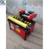 Máquina Pulidora Pequeña Vertical para Tubos Rectos, Equipo Automático para Pulir Varillas Redondas, Máquina para Pulir y Remover Óxido de Tubos Rectos