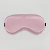 Nueva Máscara para Ojos para Dormir de Seda Imitación de Doble Cara, Máscara para Ojos de Viaje con Hebilla de Ajuste Elástico que Bloquea la Luz, Máscara para Ojos de Belleza Transpirable de Color Sólido