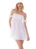 Europa y Estados Unidos transfronterizo nuevo vestido sexy puro con hombros descubiertos top de tubo con volantes falda dulce que combina con todo