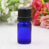 Botella de vidrio con tapa antirrobo de 5-50 ml, gotero, tapón interior, sub-botella para aceites esenciales, botella de ajuste de aceite, botella pequeña para muestras de cosméticos