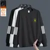 Envio RápidoCamiseta Pulôver de Lã Solta Masculina Outono/Inverno, Gola Redonda, Manga Longa, Tamanho Grande, Versátil