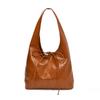 Bolso Cubo de Moda de Nicho con Lazo para Mujer Otoño 2025 Nuevo Estilo Perezoso Bolso de Hombro Único Bolso de Hombro