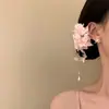 2026 Nuevo Pinza de Pico de Pato Floral de Alta Gama para la Costa con Pasador de Flor de Peonía Simulada, Accesorio para el Cabello de Estilo Vacacional para el Lado