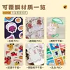 Pegatinas de Sellos de Cielo Estrellado Personalizadas, Pegatinas de Dibujos Animados Impermeables con Forma Especial, Merchandising de Anime para Planificador Bidimensional, Hecho a Medida con Tu Propia Imagen