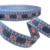 Cinta de lazo hecha a mano para bricolaje de 2.1-2.5 cm, estilo minoritario, cinta de jacquard bordada, accesorios para el cabello, tocado