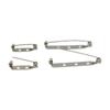 Alfinete de Segurança Galvanizado Multifuncional Broche Fixo Acessórios para Joias DIY com Trava Colocar Gravata Broche de Segurança para Mão
